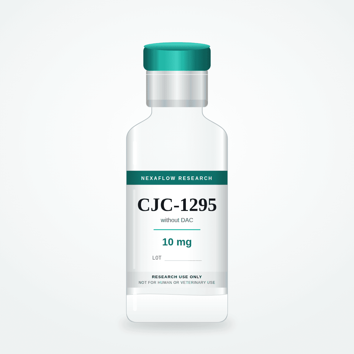 Vial of lyophilised CJC-1295 (No DAC), 10 mg